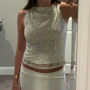 Vintage Floral Blouse